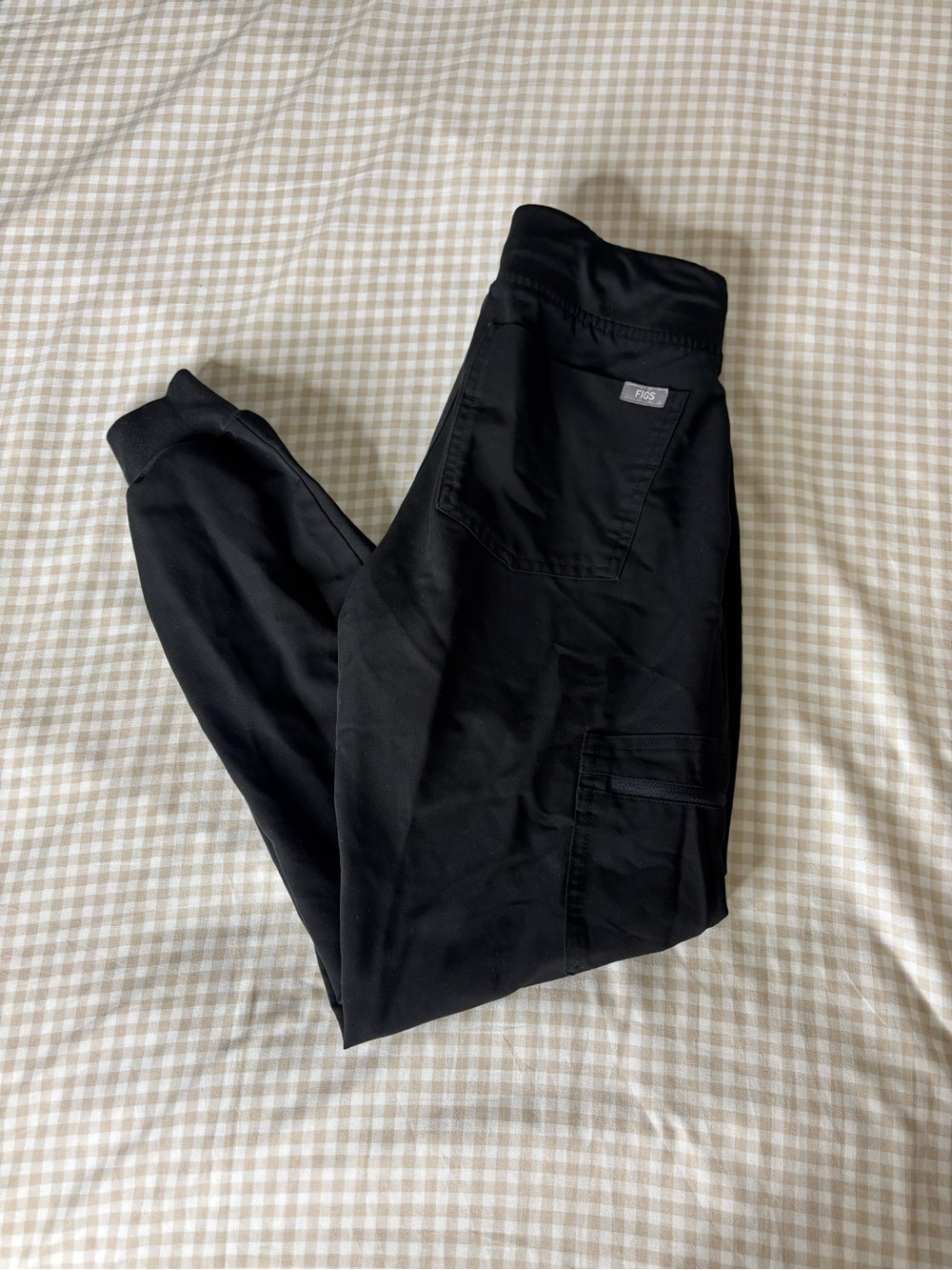 Figs Black Zamora Scrub Joggers